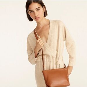 J.Crew Oslo Leather Crossbody Bag